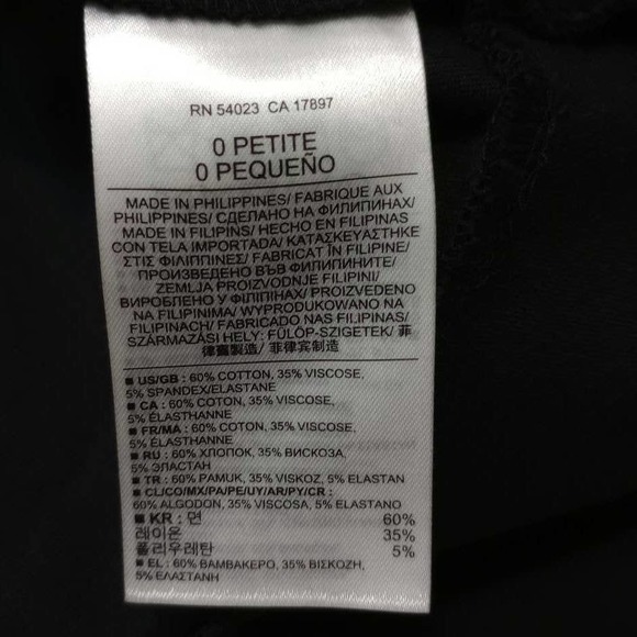 Banana Republic Womens Little Black Dress Fit and Flare Midi Sleeveless OP - Picture 5 of 5